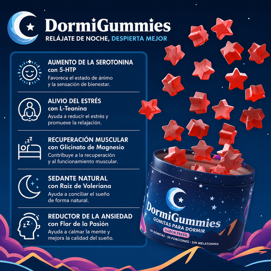 DormiGummies™ – Gummies para dormir mejor