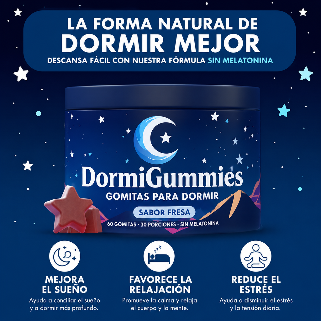 DormiGummies™ – Gummies para dormir mejor