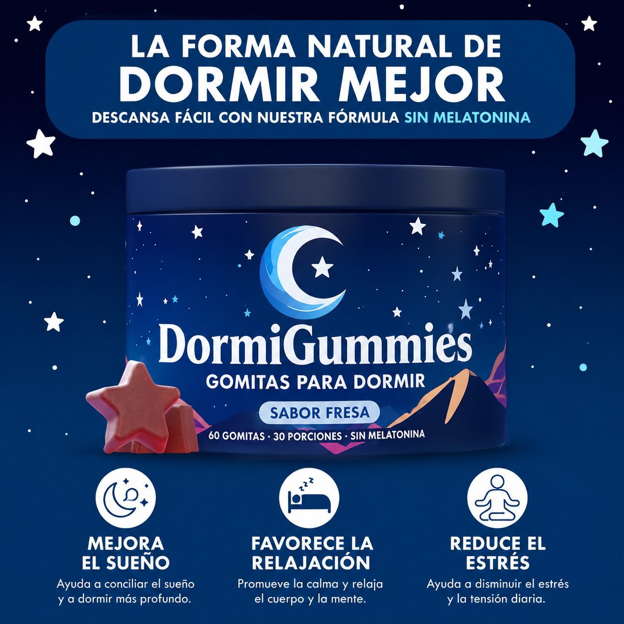 DormiGummies™ – Gummies para dormir mejor